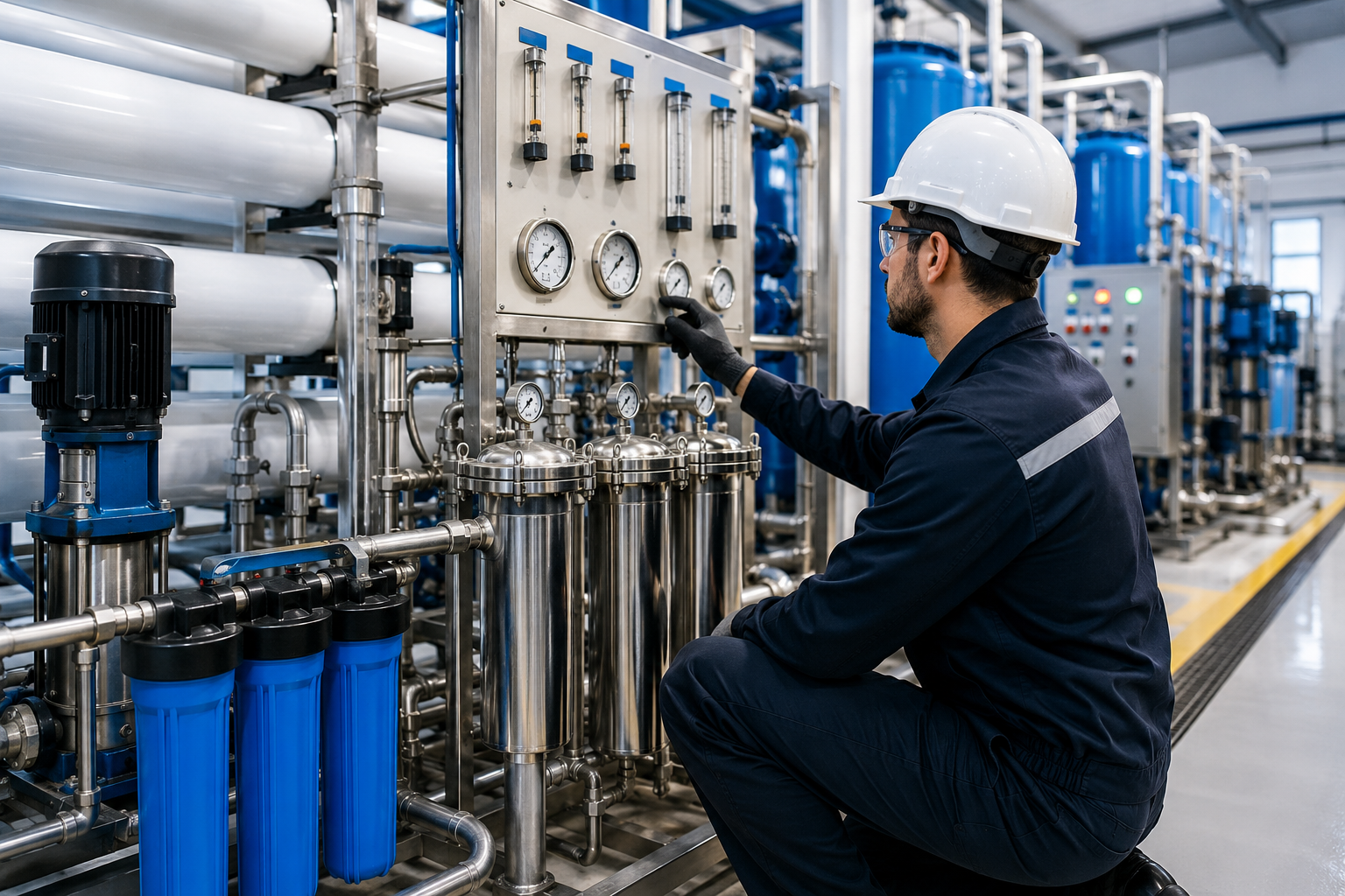 Commercial Water Treatment System Maintenance