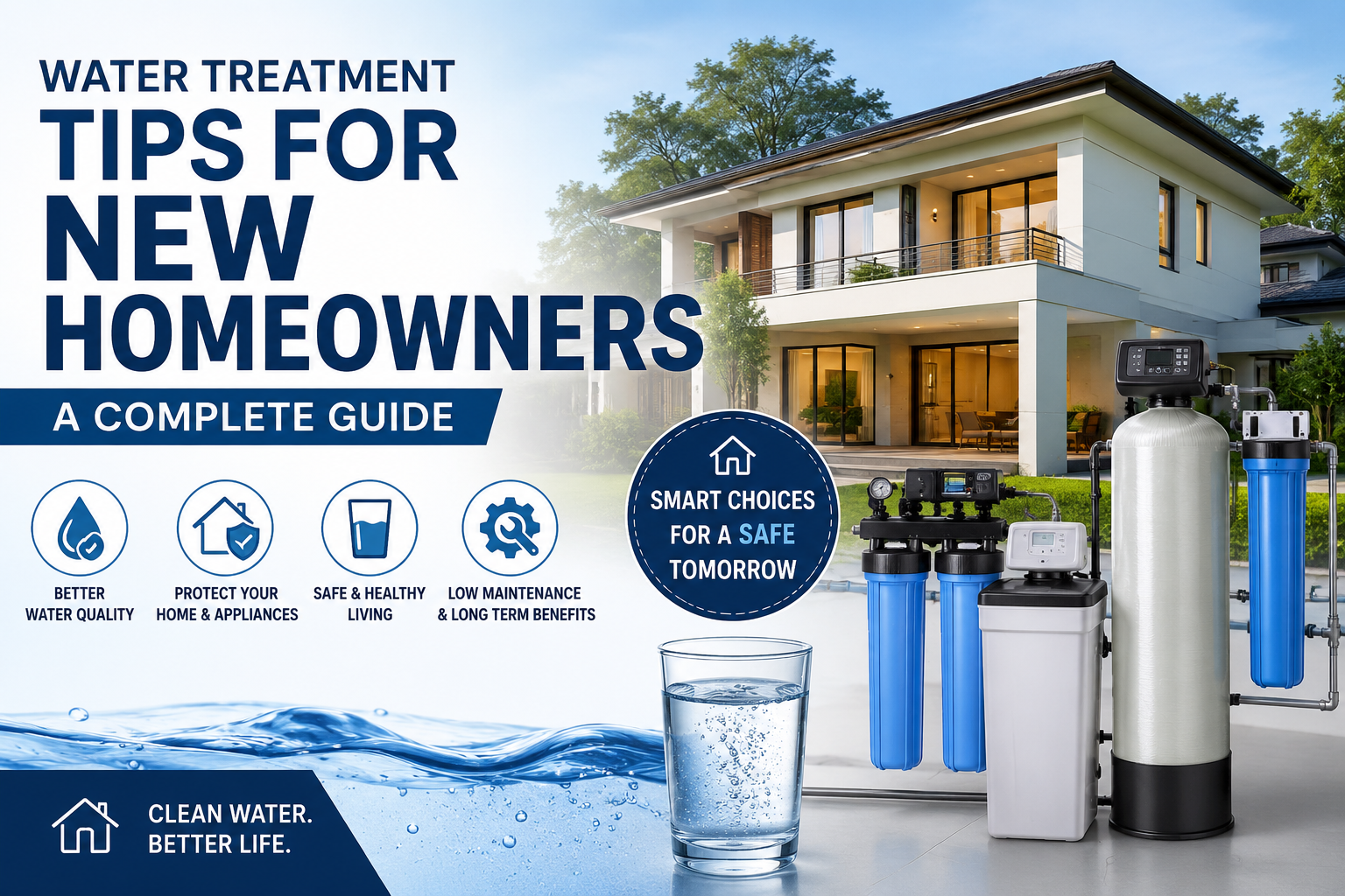 Water Treatment Tips for New Homeowners